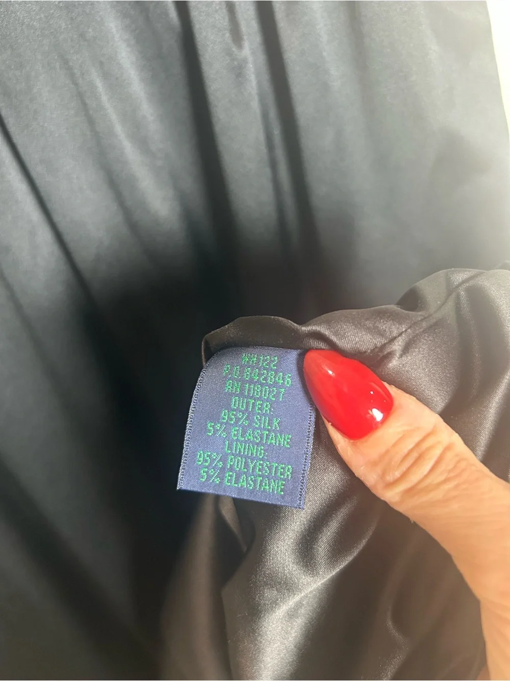 Boden Silk Dress Sz 10R Black Sleeveless MIDI V-Neck Fit & Flare Cocktail Party